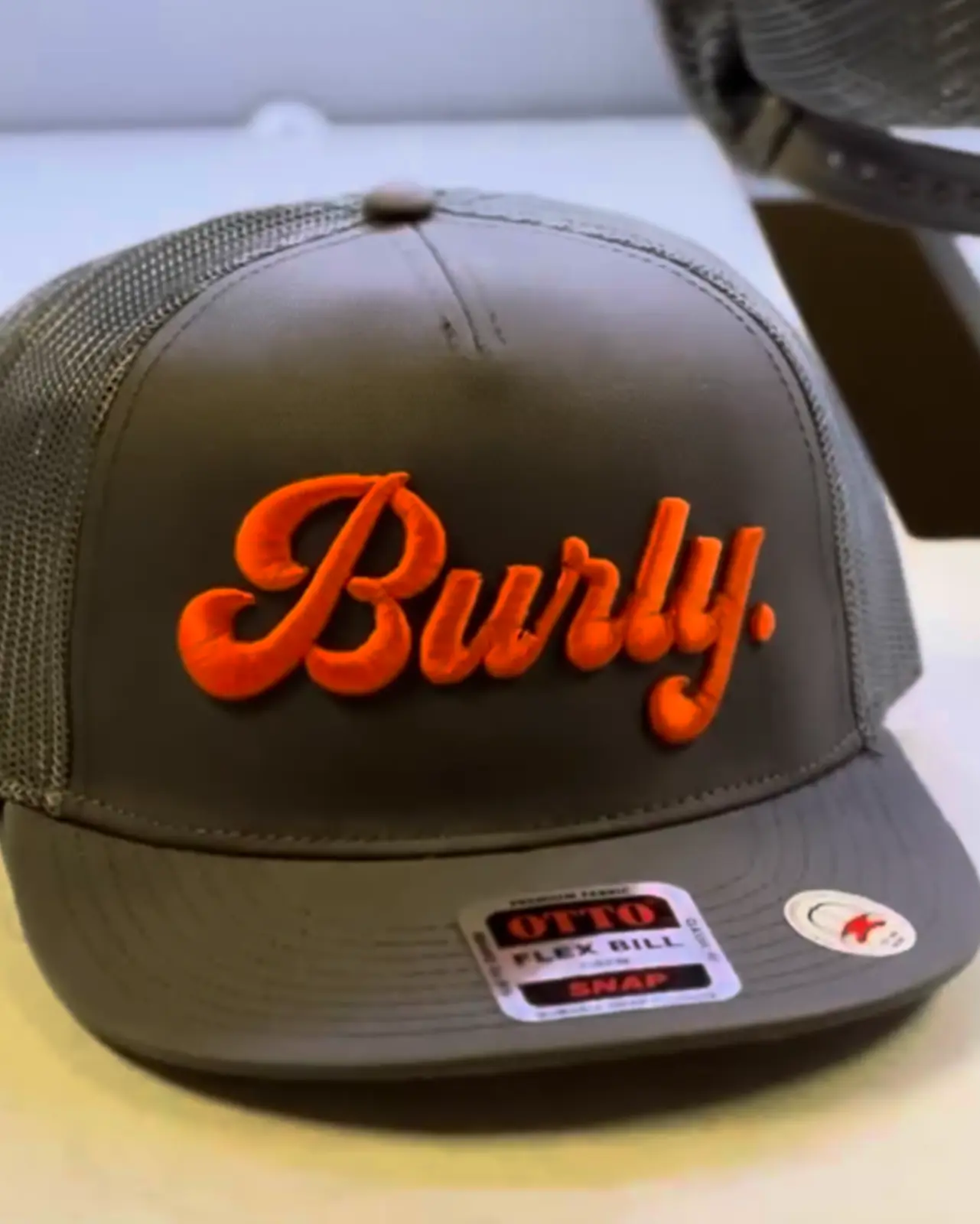 3D puff embroidered baseball caps